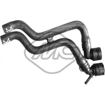 Durite de radiateur Metalcaucho 99489