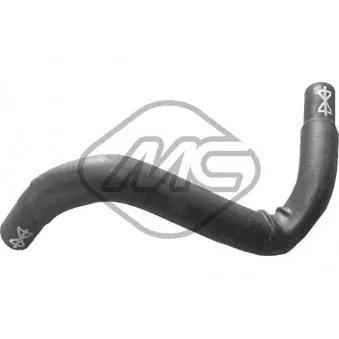 Durite de radiateur Metalcaucho 99500