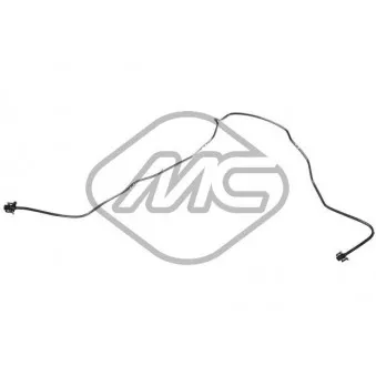 Durite de radiateur Metalcaucho 99680