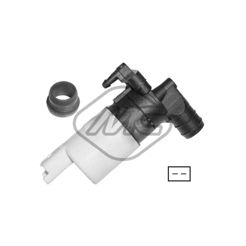 Pompe d'eau de nettoyage, nettoyage des vitres Metalcaucho 02072