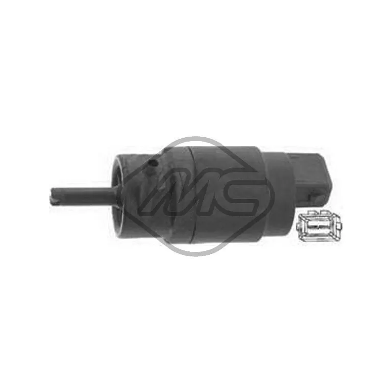Pompe d'eau de nettoyage, nettoyage des vitres Metalcaucho 02073