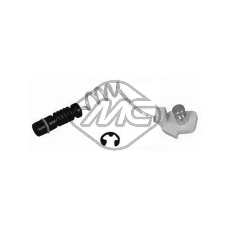 Contact d'avertissement, usure des plaquettes de frein Metalcaucho 02099