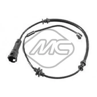 Contact d'avertissement, usure des plaquettes de frein Metalcaucho 02114