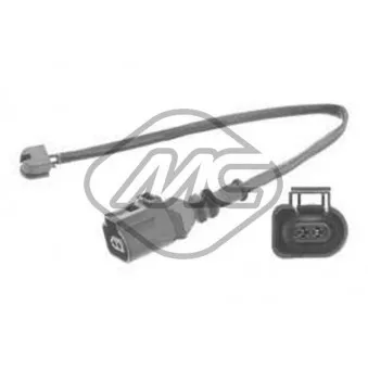Contact d'avertissement, usure des plaquettes de frein Metalcaucho 02121