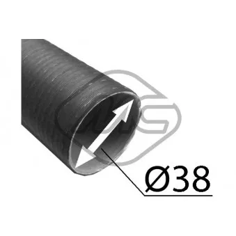 Flexible, alimentation en air Metalcaucho 02203