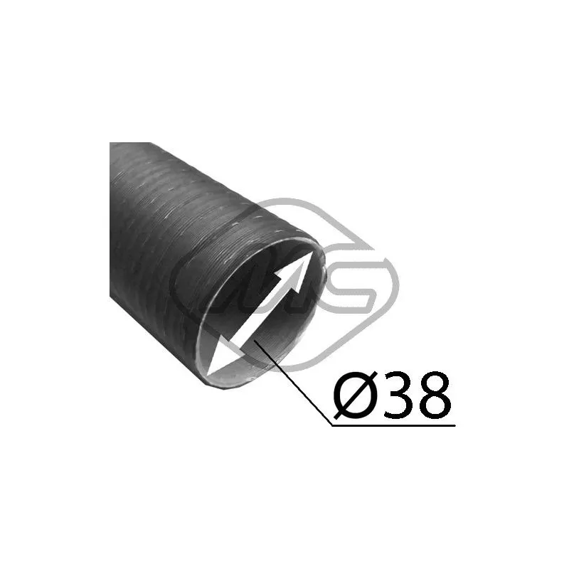 Flexible, alimentation en air Metalcaucho 02203