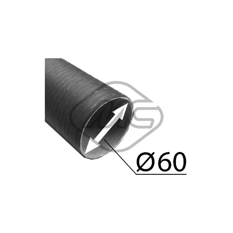 Flexible, alimentation en air Metalcaucho 02210