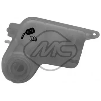 Vase d'expansion, liquide de refroidissement Metalcaucho 03308