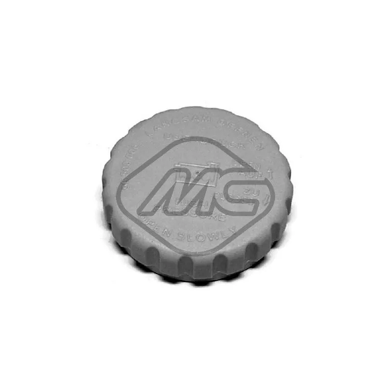 Bouchon, réservoir de liquide de refroidissement Metalcaucho 03507