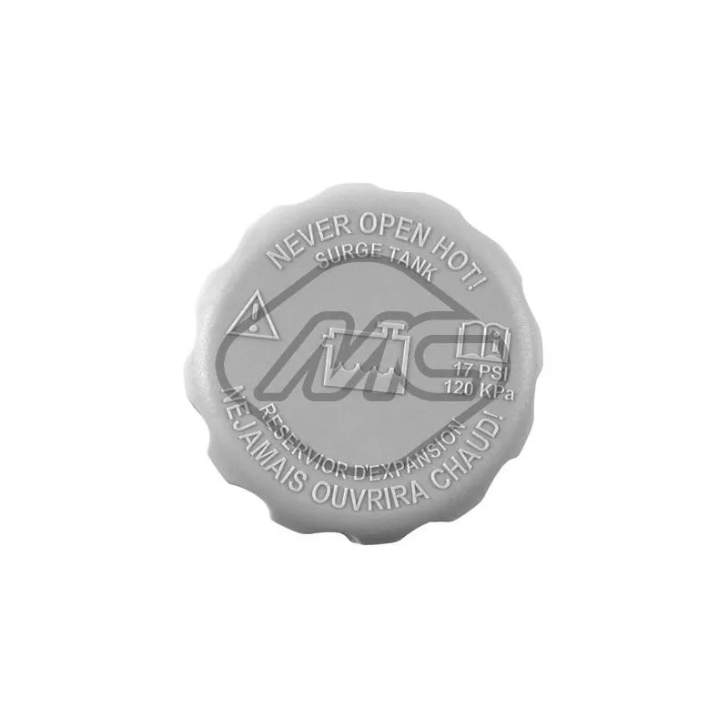 Bouchon, réservoir de liquide de refroidissement Metalcaucho 03549