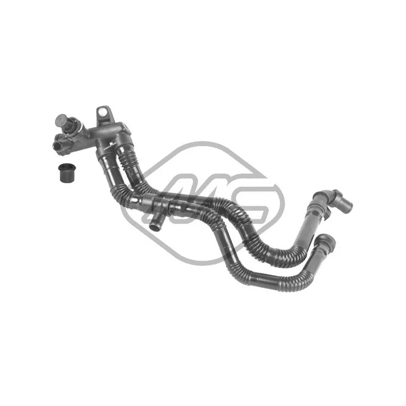 Durite de radiateur Metalcaucho 03784