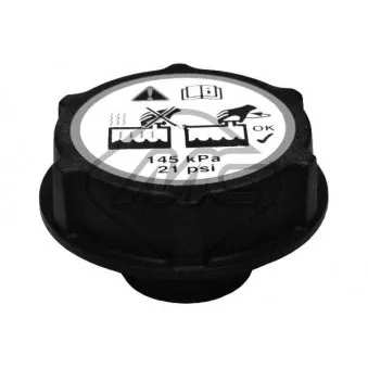 Bouchon, réservoir de liquide de refroidissement Metalcaucho 03801