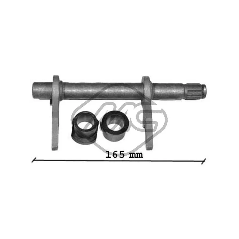 Fourchette de débrayage, embrayage Metalcaucho 05707