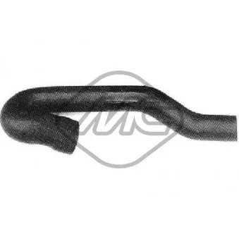 Durite de radiateur Metalcaucho 07576