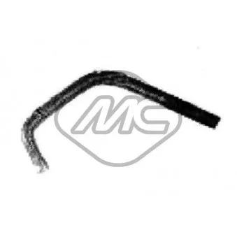 Tuyauterie, vanne EGR Metalcaucho 07670