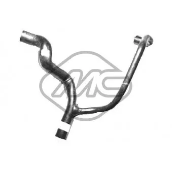 Durite de radiateur Metalcaucho 07845