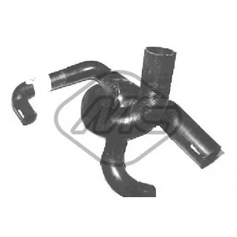 Durite de radiateur Metalcaucho