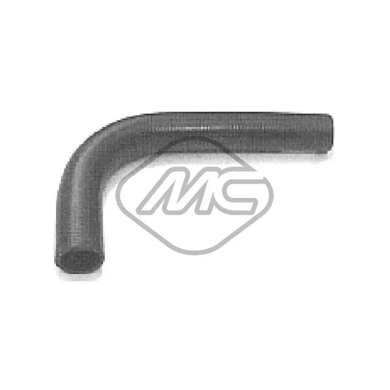 Durite de radiateur Metalcaucho 07857