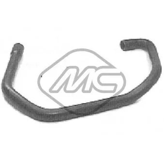 Durite de radiateur Metalcaucho 07858