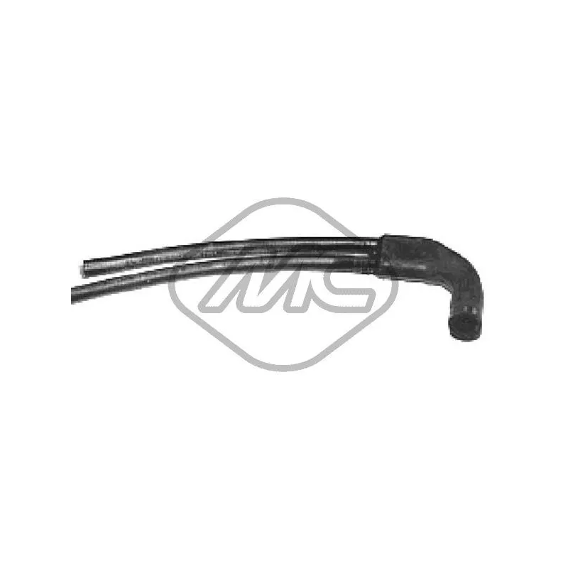 Durite de radiateur Metalcaucho 07945