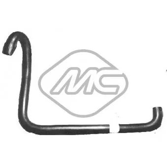 Durite de radiateur Metalcaucho 07975