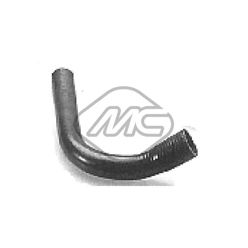 Durite de radiateur Metalcaucho 07985
