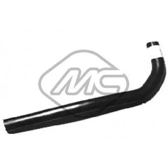 Durite de radiateur Metalcaucho 07992