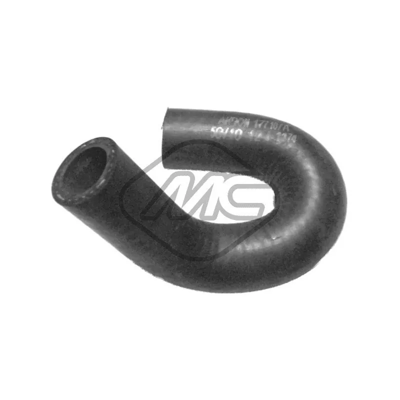Durite de radiateur Metalcaucho 07994