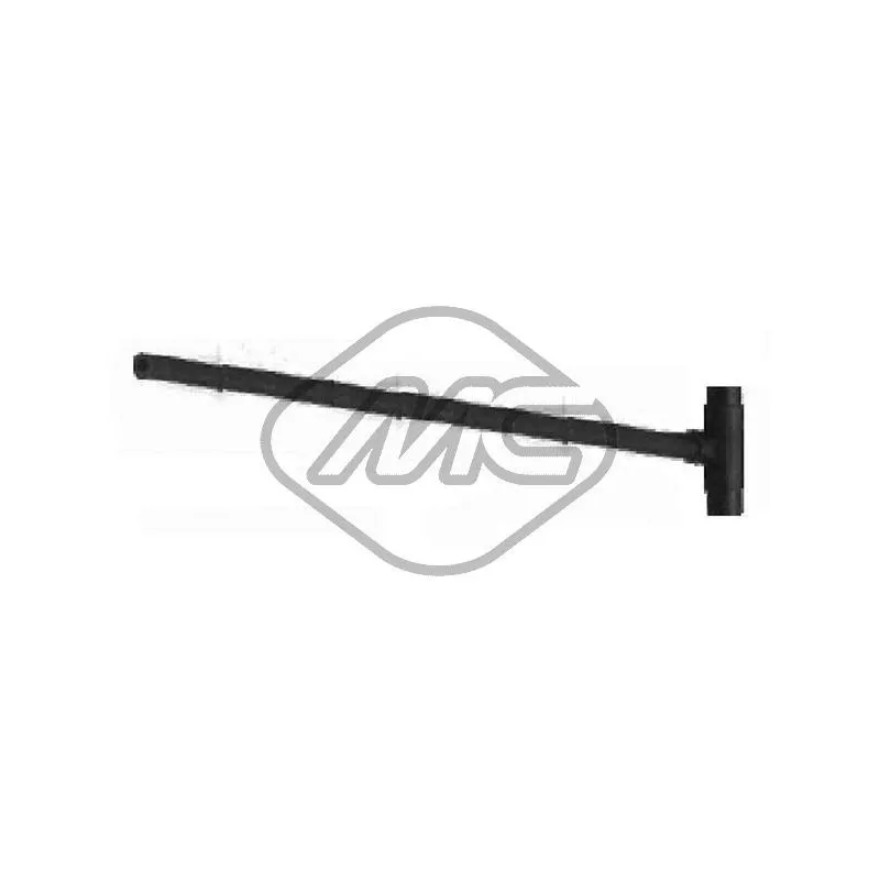 Tuyau, ventilation de carter-moteur Metalcaucho 08085