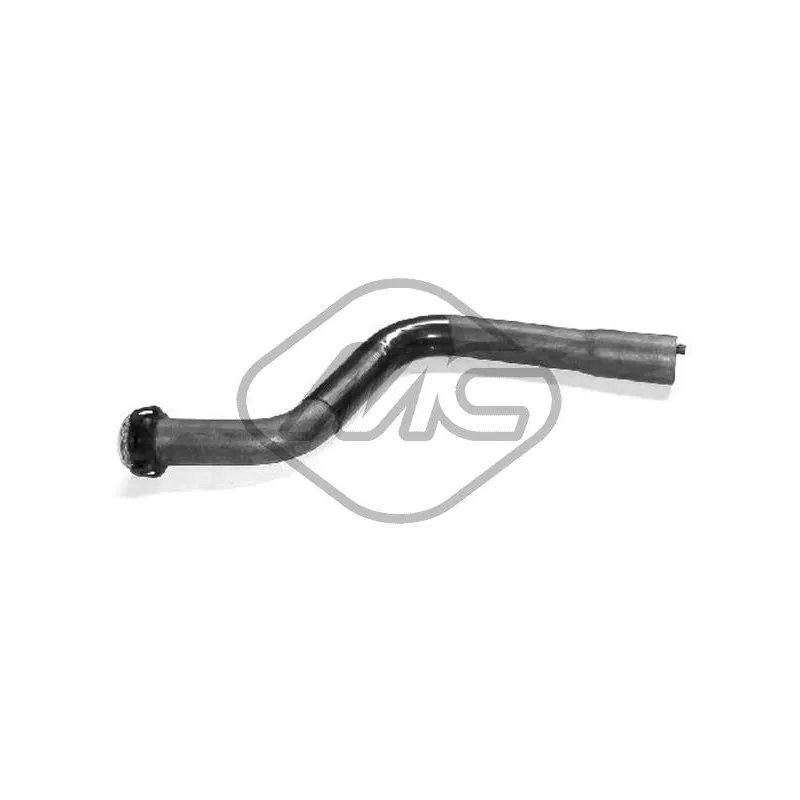 Durite de radiateur Metalcaucho 08376