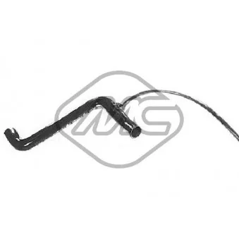 Durite de radiateur Metalcaucho 08387