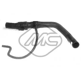 Durite de radiateur Metalcaucho 08389