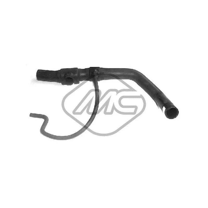 Durite de radiateur Metalcaucho 08389