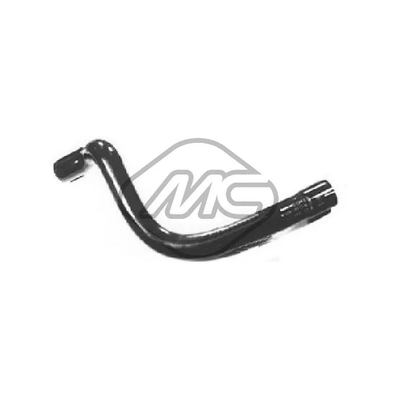 Durite de radiateur Metalcaucho 08404