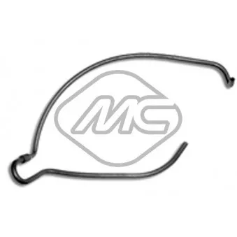 Durite de radiateur Metalcaucho 08603