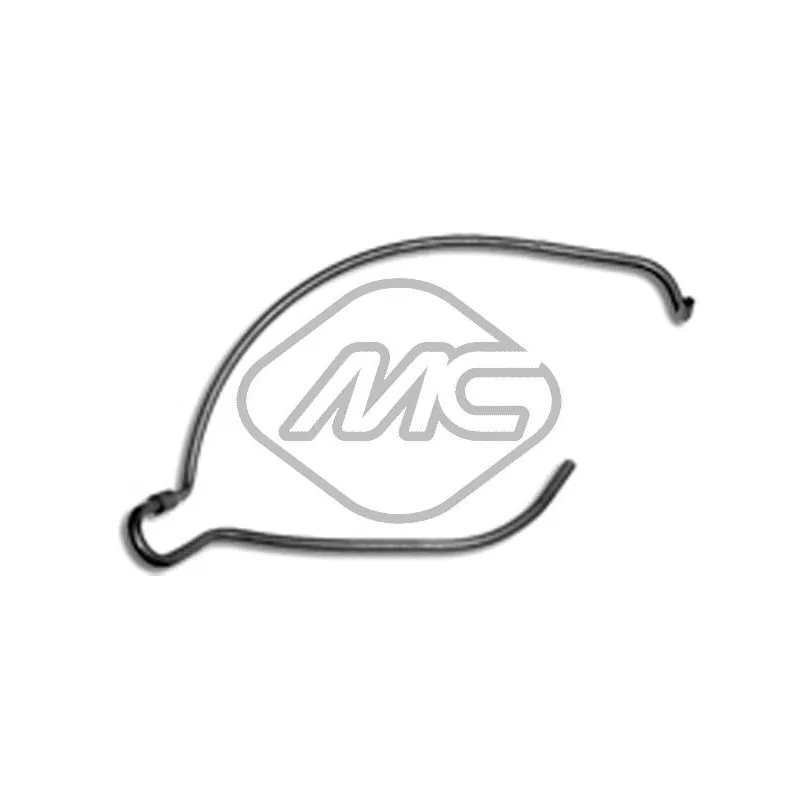 Durite de radiateur Metalcaucho 08603