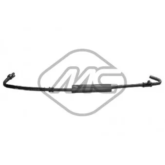 Durite de radiateur Metalcaucho 08616