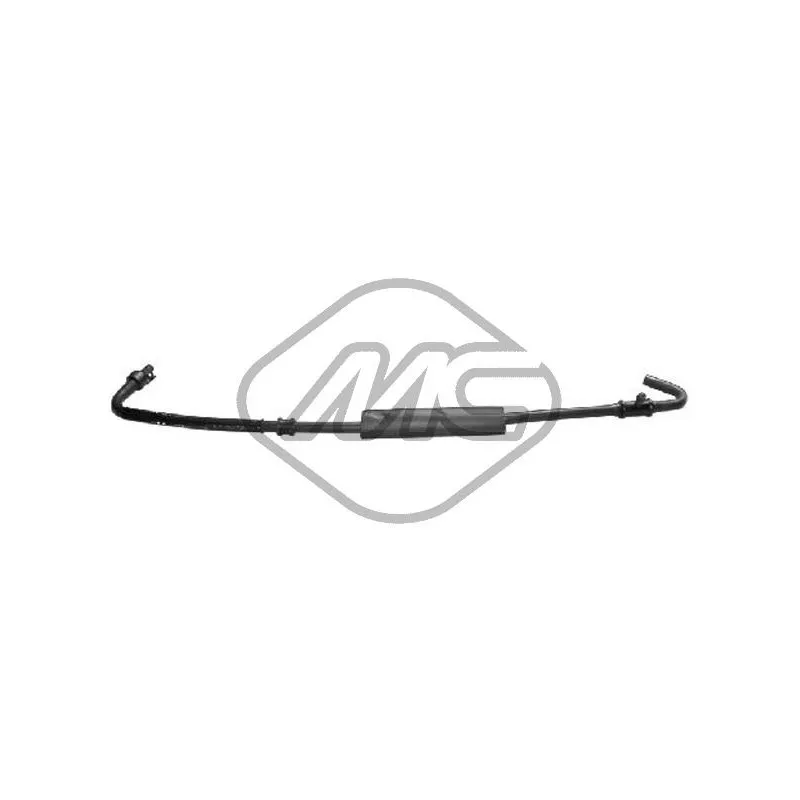 Durite de radiateur Metalcaucho 08616