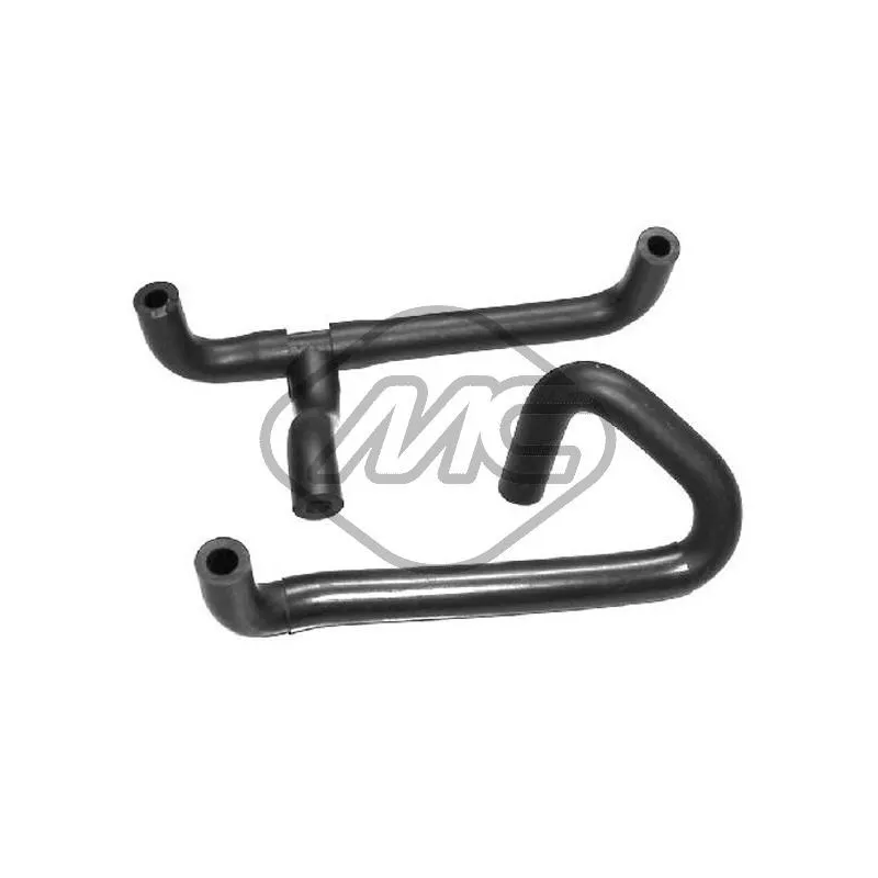 Tuyauterie, vanne EGR Metalcaucho 08778
