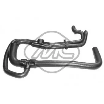 Durite de radiateur Metalcaucho 08783