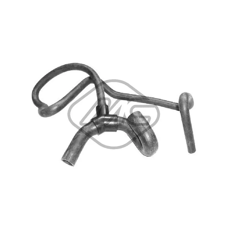 Durite de radiateur Metalcaucho 08816