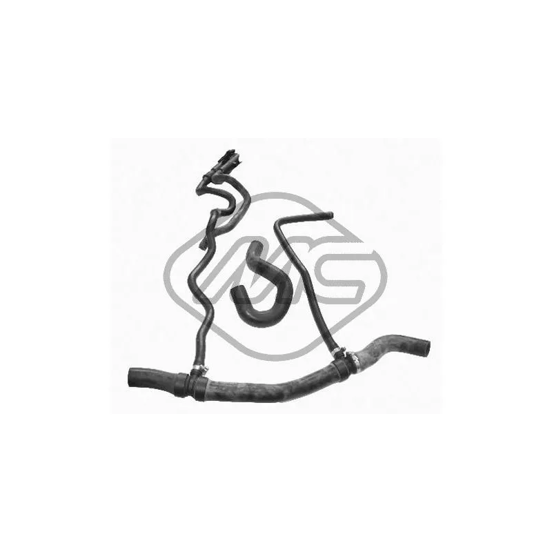 Durite de radiateur Metalcaucho 08855