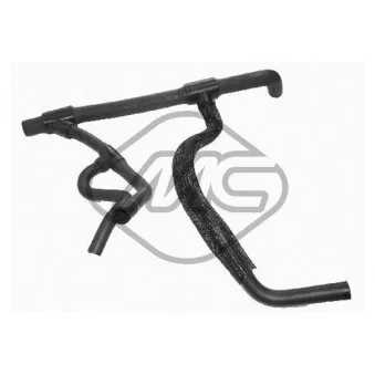 Durite de radiateur Metalcaucho 08862