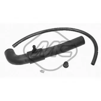 Durite de radiateur Metalcaucho 08873