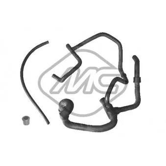 Durite de radiateur Metalcaucho 08886