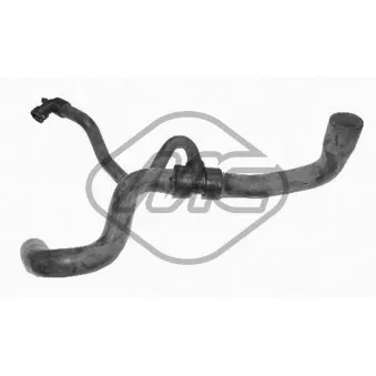 Durite de radiateur Metalcaucho 08934