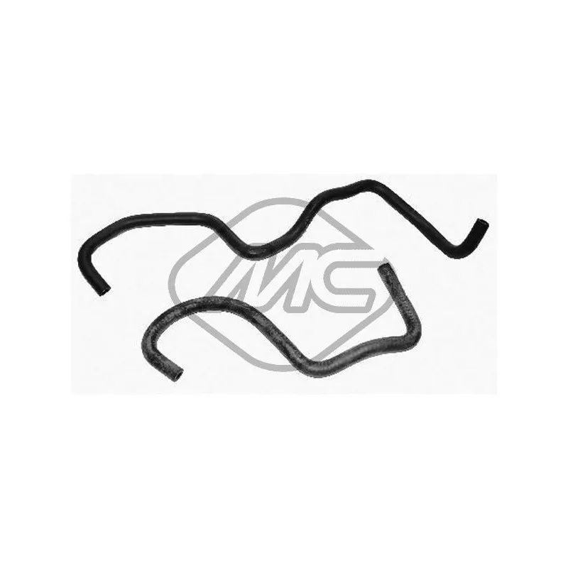 Durite de radiateur Metalcaucho 08960