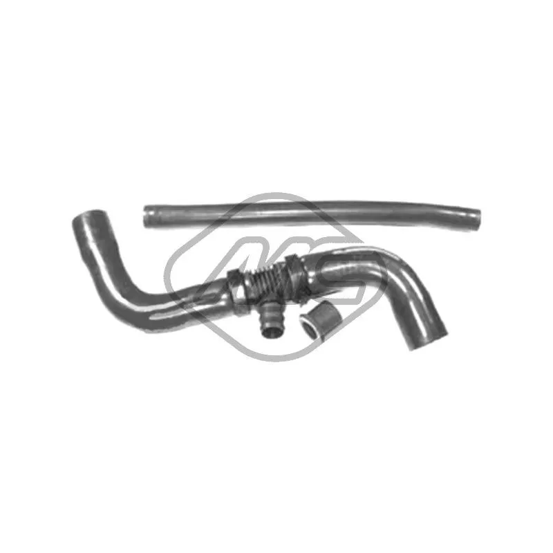 Durite de radiateur Metalcaucho 09162
