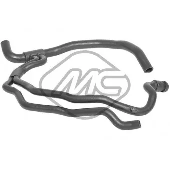 Durite de radiateur Metalcaucho 09165