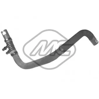 Durite de radiateur Metalcaucho 09245